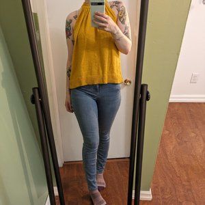 Golden Madewell Halter Top